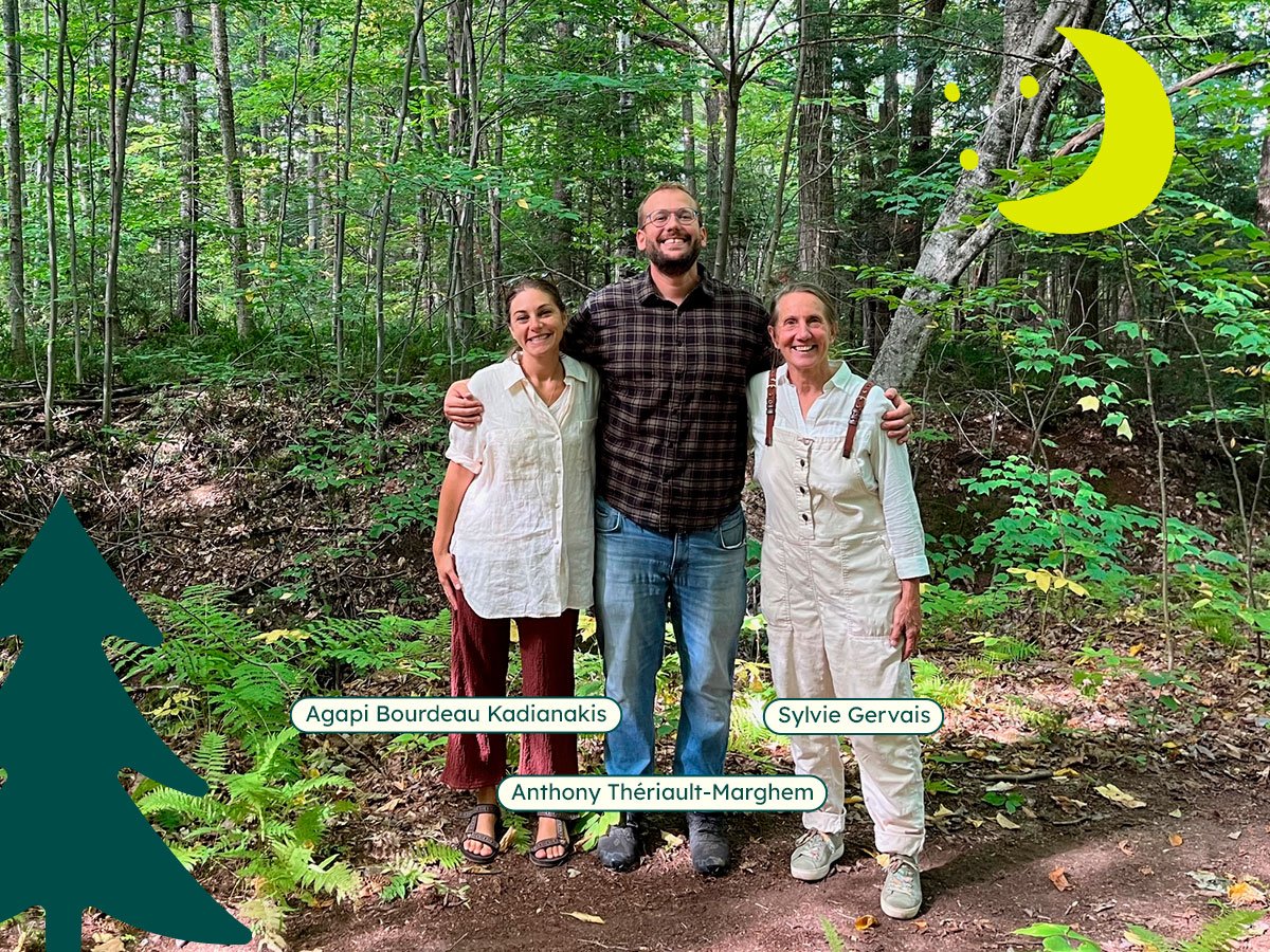 Jeux libres à l’extérieur : collaboration avec la Coop Enfant Nature