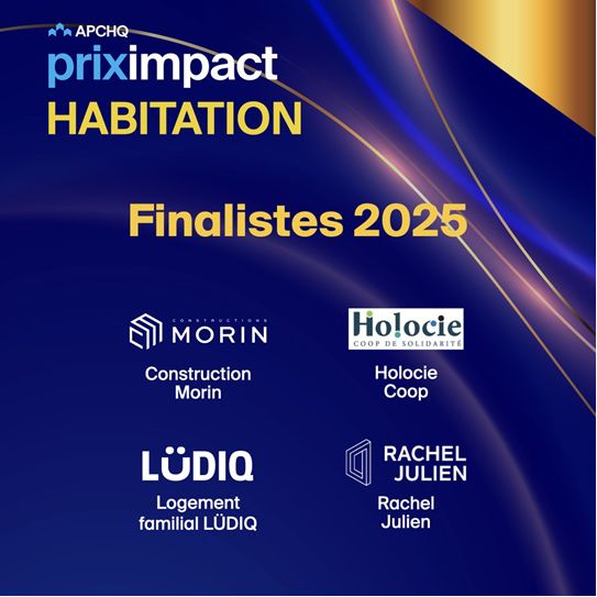 LÜDIQ finaliste aux prix Impact de l’APCHQ