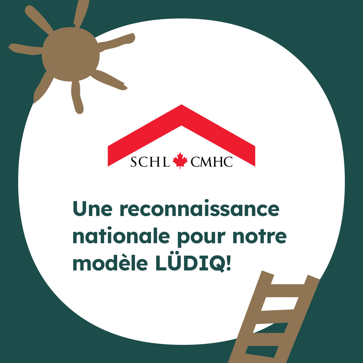 LÜDIQ sélectionné par l&rsquo;Initiative de démonstrations de la Stratégie nationale sur le logement (SNL) de la Société Canadienne d&rsquo;Hypothèques et de Logement (SCHL)